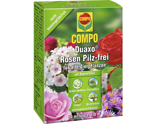 Rosen- & Zierpflanzen-Pilzfrei COMPO Duaxo Konzentrat 50 ml Reg.Nr. 3346-901