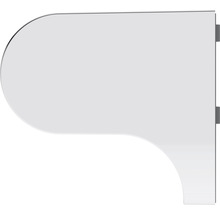 Wandbrausehalter Reika magnetisch verchromt ohne Montageplatte-thumb-3