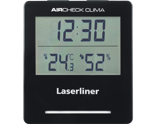 Laserliner Aircheck Clima digitales Thermo-Hygrometer zur Anzeige von Temperatur und Luftfeuchtigkeit