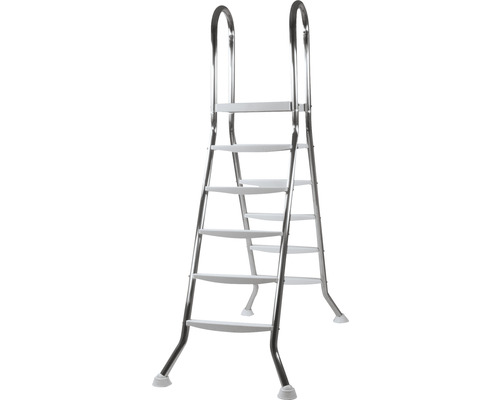 Schwimmbadleiter mit sieben Stufen