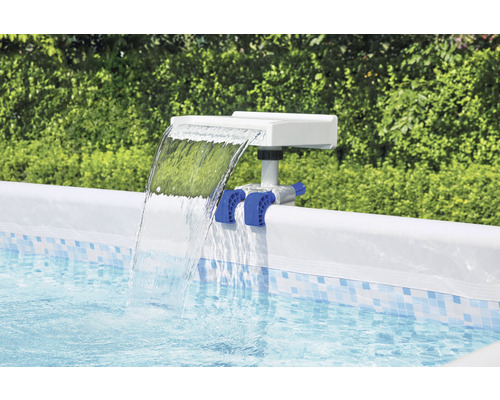 Poolwasserfall zur Montage an einem Aufstellpool
