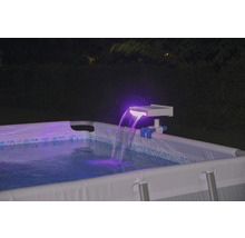 Aufblasbarer Pool mit Solar-Wasserfall für Schwimmbecken