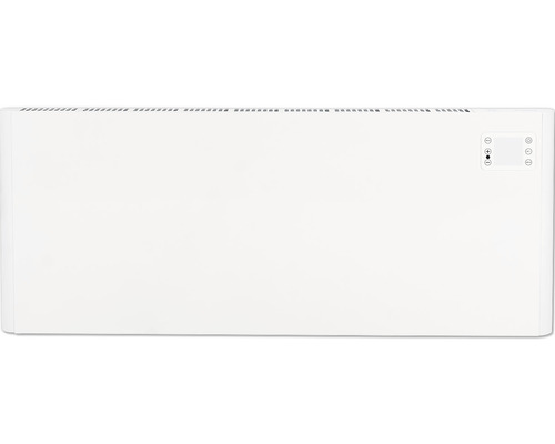 Flacher Heizkörper mit Bedienfeld