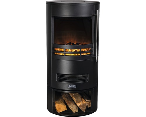 Elektrisches Kaminfeuer Eurom Orsa Fireplace 42x85 cm schwarz 2000 Watt