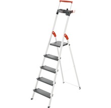 Hailo L100 TopLine Aluminium-Sicherheits-Stehleiter 5 Stufen-thumb-0 Hailo L100 TopLine Aluminium-Sicherheits-Stehleiter 5 Stufen-thumb-0