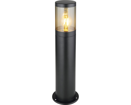 Außen-Stehleuchte Globo XELOO E27 60 W, Ø 140 x H 500 mm, 1-flammig IP 44, schwarz Bodenleuchte für den Außenbereich mit Leuchtmittel