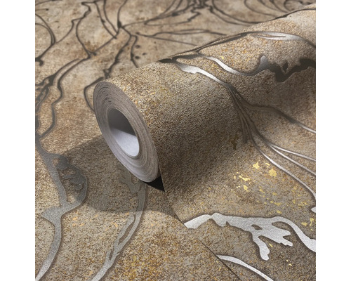 Rolle Strukturtapete mit Pflanzenmotiv