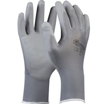 GEBOL Arbeitshandschuhe Nano Flex grau Gr. 7