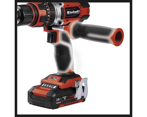 Einhell Akku-Bohrschrauber mit Zusatzhandgriff