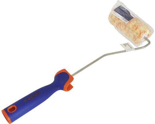 Farbroller mit Griff und Farbauftragrolle im Paket