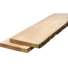 Massivholzbrett Douglasie einseitig unbesäumt mit Baumkante 30x200-250x2000 mm-thumb-0