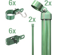 Eck-Set für 4-Eckgeflecht Set, 1,25m grau, zum Einbetonieren-thumb-0 Eck-Set für 4-Eckgeflecht Set, 1,25m grau, zum Einbetonieren-thumb-0