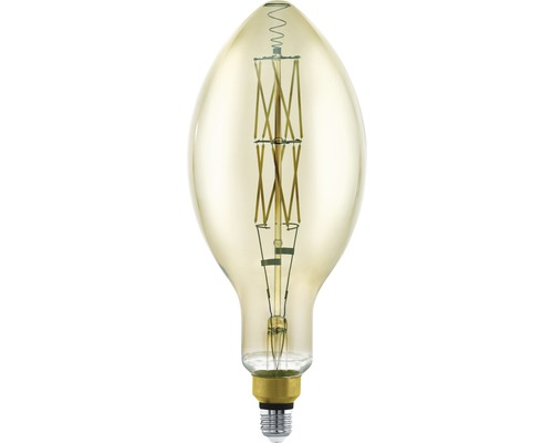 LED Lampe E27 600 lm 3000 K 8 W Ø 14 cm Birnenform warmweiß
