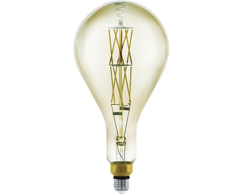 LED Lampe E27 600 lm 3000 K 8 W Ø 16 cm Birnenform warmweiß