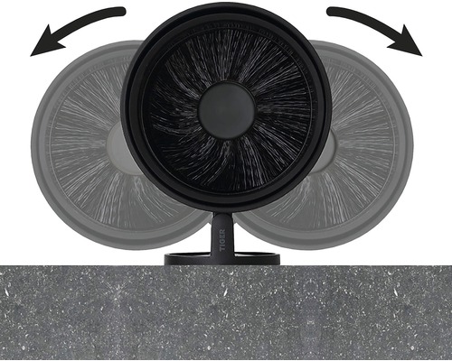 Toilettenbürste mit drehbarer Funktion