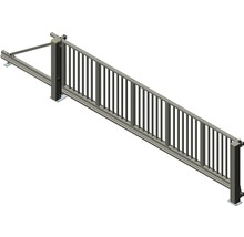 Schiebetor aus Metall