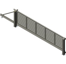 Schiebetor ALBERTS Mosaik links öffnend Lamellen inkl. Handsender 679 x 132 cm anthrazit-thumb-0 Schiebetor ALBERTS Mosaik links öffnend Lamellen inkl. Handsender 679 x 132 cm anthrazit-thumb-0