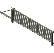 Schiebetor ALBERTS Mosaik links öffnend Lamellen inkl. Handsender 679 x 212 cm anthrazit-thumb-0 Schiebetor ALBERTS Mosaik links öffnend Lamellen inkl. Handsender 679 x 212 cm anthrazit-thumb-0