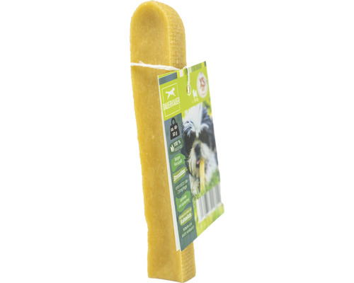 Hundekauartikel aus Yakmilch mit Etikett