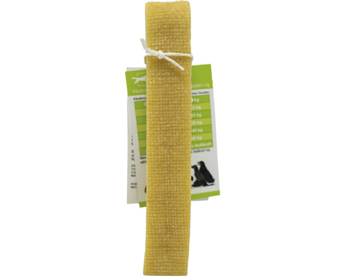 Käseknochen für Hunde mit Produktinformation
