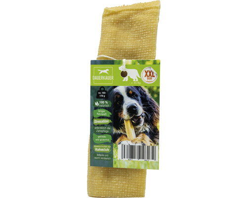 DauerKau Knochenkausnack aus Kuhmilch für Hunde ab 45 Kilogramm
