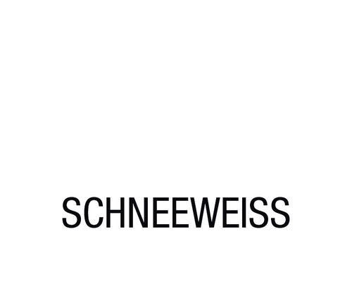 Schneeweiss Schriftzug