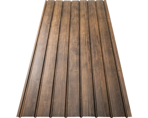 Holzfassadenplatte mit Nut- und Federprofil