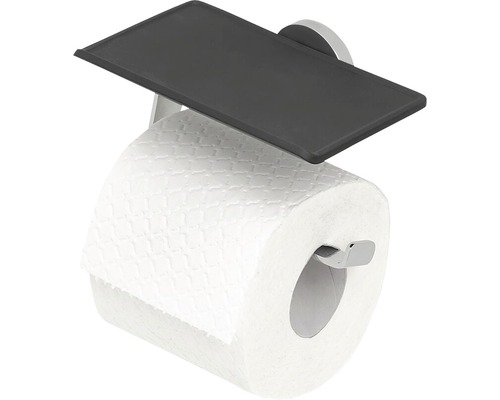 Toilettenpapierhalter Tiger Noon mit Ablage chrom