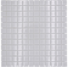 Mosaikmatte mit kleinen quadratischen Glassteinen
