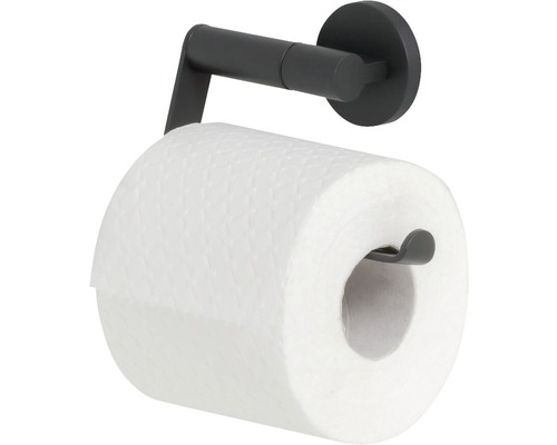 Toilettenpapierhalter Tiger Noon ohne Deckel schwarz