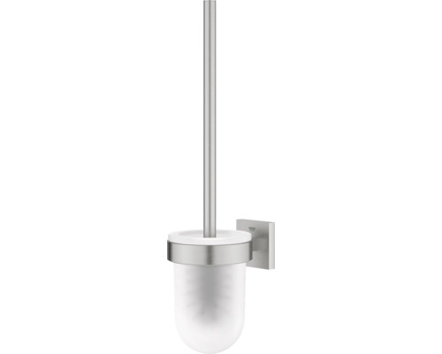 Wandmontierte WC-Bürste mit Halterung