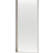 Drehtür für Nische Schulte Garant 2.0 800x2000 mm Anschlag links Dekorglas Nebel aluminium