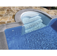 Einbaupool Styropor-Pool-Set Kwad Pool Plus Gran Canaria 800x400x150 cm inkl. Sandfilteranlage, Skimmer, Filtersand, Verrohrungsset & Römertreppe-thumb-2