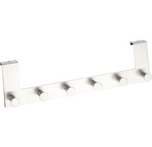 Türhakenleiste aus Metall mit sechs Haken