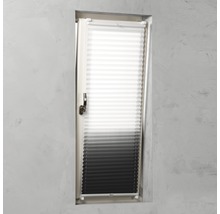 Plissee-Rollo am Fenster zur Lichtregulierung und als Sichtschutz