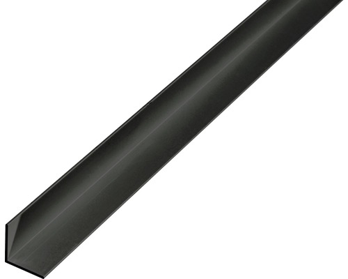 Winkelprofil Alu eloxiert 10x10x1 mm, 1 m schwarz