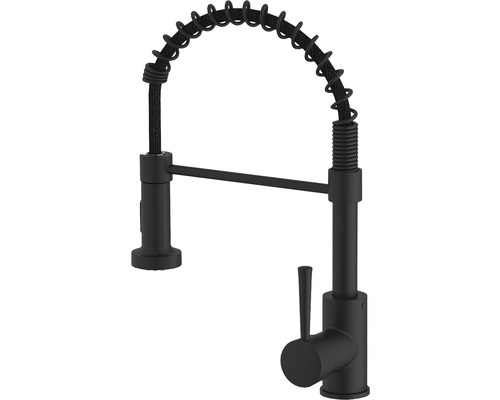 Küchenarmatur mit Spiralfeder