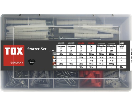 Sortimentsbox Tox Starter-Set 264 Teile - 094901101