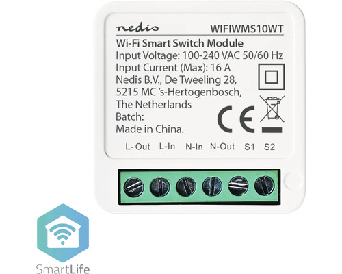 Nedis Smart Switch Modul mit Produktsiegel