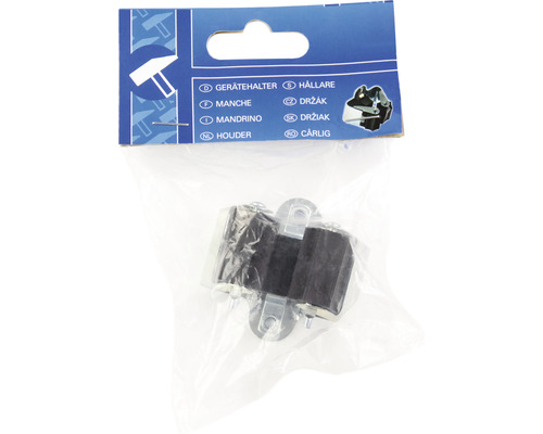 Gerätehalter im durchsichtigen Beutel