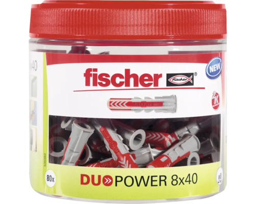 Fischer DuoPower Dübel 8x40 im Behälter