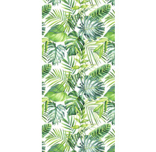 Tapete mit tropischem Blätterdesign