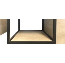 Regalboden Sanox 35x40 cm für Stahlrahmen eiche Natur-thumb-1