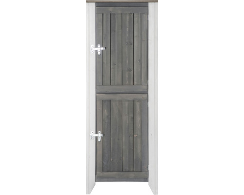 Outdoorküche Typ 561 Hochschrank inkl. 2 Türen 60x40x160 cm hellgrau-creme