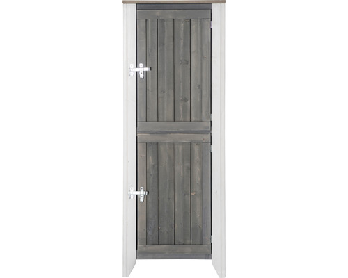 Outdoorküche Typ 561 Hochschrank inkl. 2 Türen 60x60x160 cm hellgrau-creme