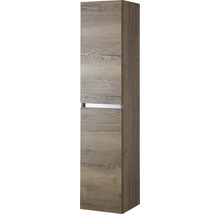 Hochschrank mit zwei Türen und Holzoptik