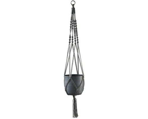 Blumenampel mit Aufhängung und Topf