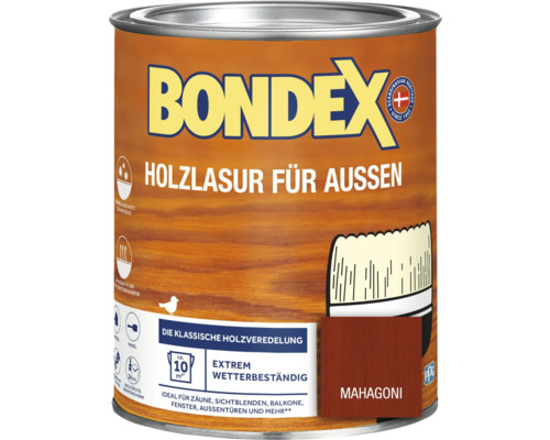 Holzschutz-Lasur Bondex mahagoni 750 ml