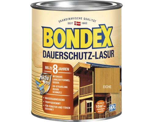 Dauerschutz-Lasur Bondex eiche 750 ml