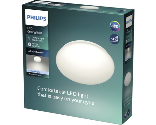 Verpackung einer Philips LED Deckenleuchte